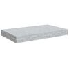 vidaXL Estantes flotantes de pared 2 uds MDF gris hormig&oacute;n 40x23x3,8cm