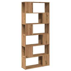 vidaXL Estanter&iacute;a/divisor de espacios roble artisan 80x24x186 cm