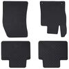 vidaXL Alfombrilla de Coche 4 uds. compatble con 308 SW 2021- Goma
