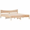 vidaXL Estructura de cama sin colchón madera maciza de pino 180x200 cm