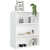 vidaXL Armario colgante de pared blanco 69,5x32,5x90 cm