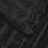 vidaXL Mantitas de Sof&aacute; 6 pcs Negro 150 x 130 cm Lana