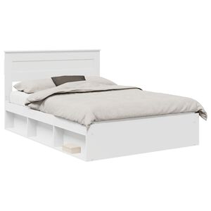 vidaXL Estructura de cama 160 x 200 cm Madera de pino macizo