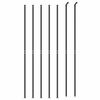 vidaXL Cerca de alambre con brida gris antracita 2,2x10 m