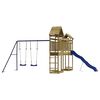 vidaXL Parque infantil de exterior madera de pino impregnada
