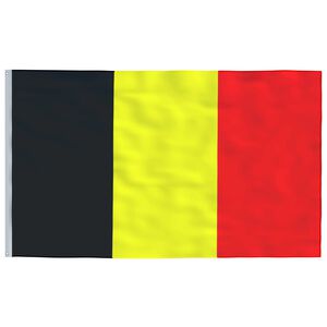 vidaXL Bandera de B&eacute;lgica 90x150 cm