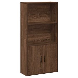 vidaXL Estanter&iacute;a de madera de ingenier&iacute;a marr&oacute;n roble 60x24x120 cm