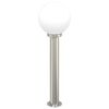 vidaXL Baliza de luz de 80 cm de acero inoxidable IP44