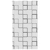 vidaXL Estor enrollable para ducha 140x240 cm tela ancho 136 cm