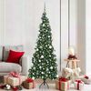 vidaXL &Aacute;rbol de Navidad Artificial de Esquina Verde 180 cm PVC y Metal