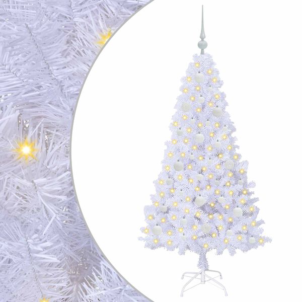 vidaXL &Aacute;rbol de Navidad artificial con 150 LED 150 cm PVC y Acero