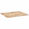vidaXL Tablero de mesa rectangular madera maciza de acacia 100x80x2 cm