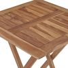 vidaXL Juego de comedor para jard&iacute;n 3 piezas madera maciza de teca