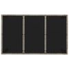 vidaXL Set comedor jardín 7 pzas y cojines ratán sintético gris