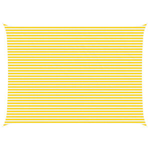 vidaXL Toldo Vela de Sombra Amarillo y 7 x 5 m 100% Poli&eacute;ster Oxford