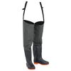 vidaXL Botas altas de agua de pesca verde oscuro talla 39