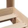 vidaXL Estructura de cama sin colch&oacute;n madera maciza de pino 90x190 cm