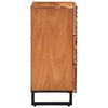 vidaXL Aparador 2 piezas madera maciza acacia 60x34x75 cm