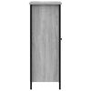 vidaXL Aparador de madera de ingenier&iacute;a gris Sonoma 70x30x80 cm