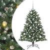 vidaXL &Aacute;rbol de Navidad artificial Verde 120 cm PVC, Pl&aacute;stico y Acero