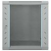 vidaXL Armario de red con almacenamiento Gris 60 x 45 x 65 cm Acero