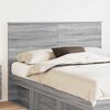 vidaXL Cabecero Gris Sonoma 150 cm Madera contrachapada