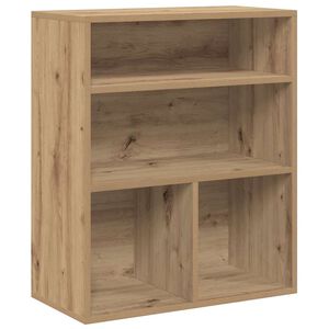 vidaXL Estanter&iacute;a de madera ingenier&iacute;a roble artisan 60x30x71,5 cm