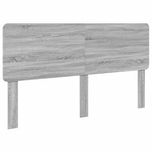 vidaXL Cabecero Gris Sonoma 200 cm Madera contrachapada