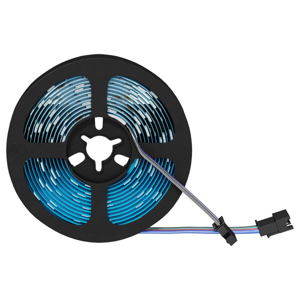 vidaXL Tira LED 2 pcs Negro y Transparente 3000 mm Cobre y pl&aacute;stico