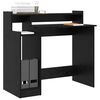 vidaXL Escritorio Roble Negro 97 x 45 x 90 cm Madera de ingenier&iacute;a
