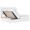 vidaXL Cama con almacenamiento y LED Puro 180 x 200 cm Cuero sint&eacute;tico
