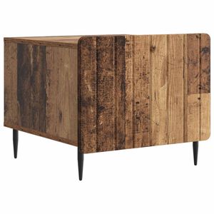 vidaXL Mesa de Caf&eacute; con caj&oacute;n Madera envejecida 49 x 50 x 42 cm