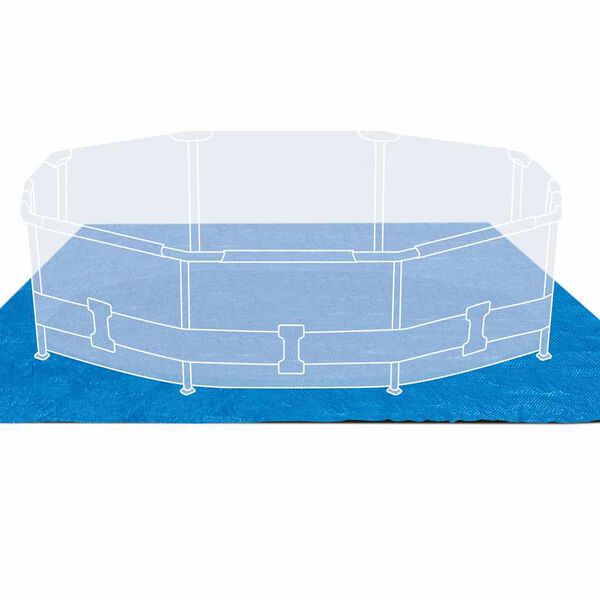 Intex Tela protectora de suelo para piscina cuadrado 472x472 cm 28048
