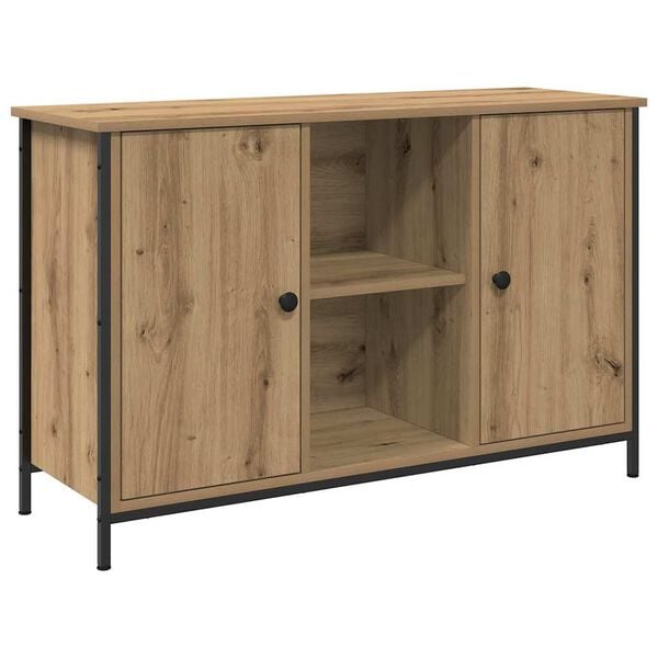 vidaXL Conjunto de mueble de TV Roble artesanal 101 x 35 x 65 cm