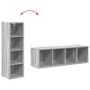 vidaXL Mueble colgante Gris Sonoma 30 x 29,5 x 100 cm