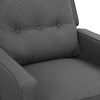 vidaXL Sill&oacute;n elevable tela gris claro