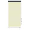 vidaXL Estor enrollable de exterior color crema 80x250 cm