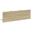 vidaXL Mueble de pared madera ingenier&iacute;a roble sonoma 100x16,5x30 cm