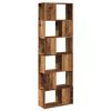 vidaXL Estanter&iacute;a/divisor de espacios madera envejecida 60x24x186 cm