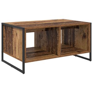 vidaXL Mesa de Caf&eacute; Madera Vieja 80 x 50 x 40 cm Madera de ingenier&iacute;a