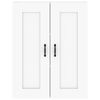 vidaXL Armario colgante de pared blanco 69,5x32,5x90 cm