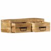 vidaXL Mueble de TV de pared madera maciza de mango rugosa 60x30x19 cm