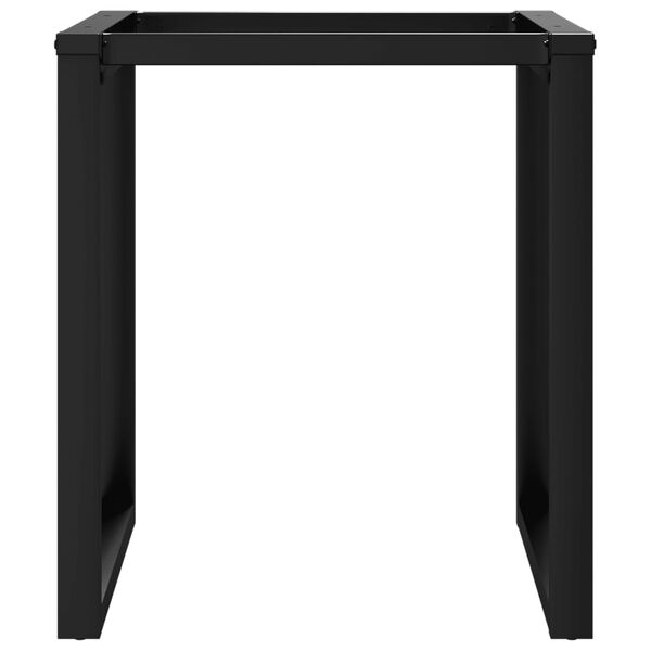 vidaXL Patas de mesa de comedor estructura O acero 70x70x73 cm
