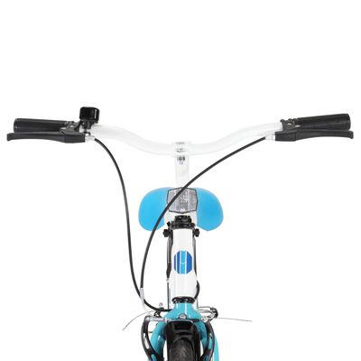 Bicicleta De Niño 24 Pulgadas Azul Y Blanca Vidaxl con Ofertas en Carrefour