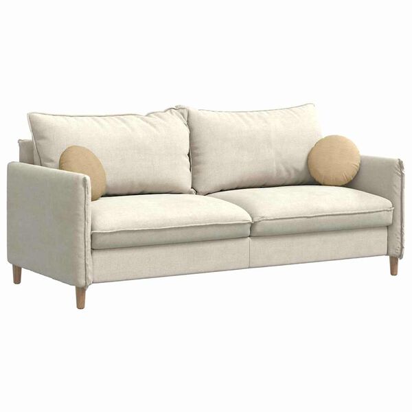 vidaXL Cojines para asiento 2 pcs Verde grisáceo Ø 30 cm Tela de pana