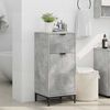 vidaXL Gabinete de Ba&ntilde;o con caj&oacute;n Gris Concreto 39,5 x 36 x 88 cm