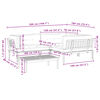 vidaXL Set de sofás de palets de jardín y cojines 4 pzas madera acacia