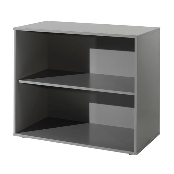 Vipack Librer&iacute;a Pino 2 niveles madera gris