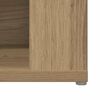 vidaXL Vitrina Roble artesanal 100 x 30 x 59,5 cm Madera contrachapada