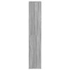 vidaXL Separador de ambientes madera gris Sonoma 100x33x175 cm